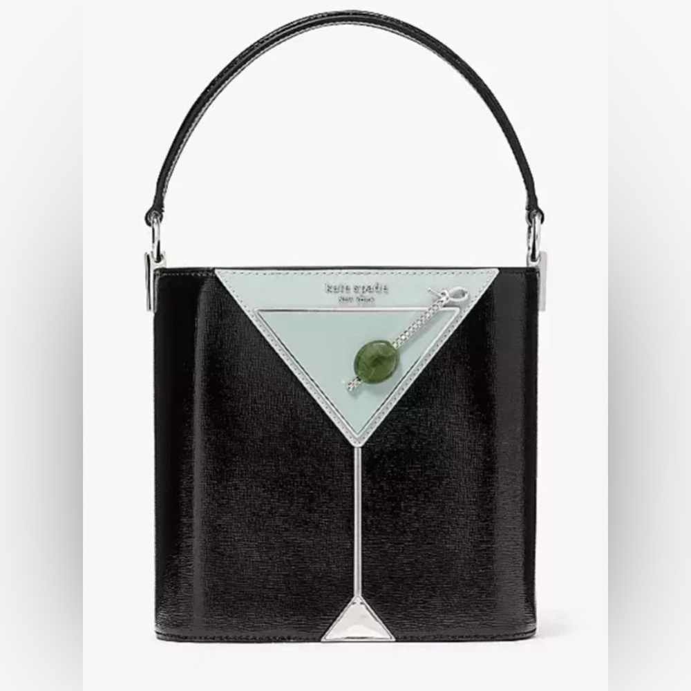 NWT Kate Spade Martini Shaken not Stirred Handbag Sold Out in stores